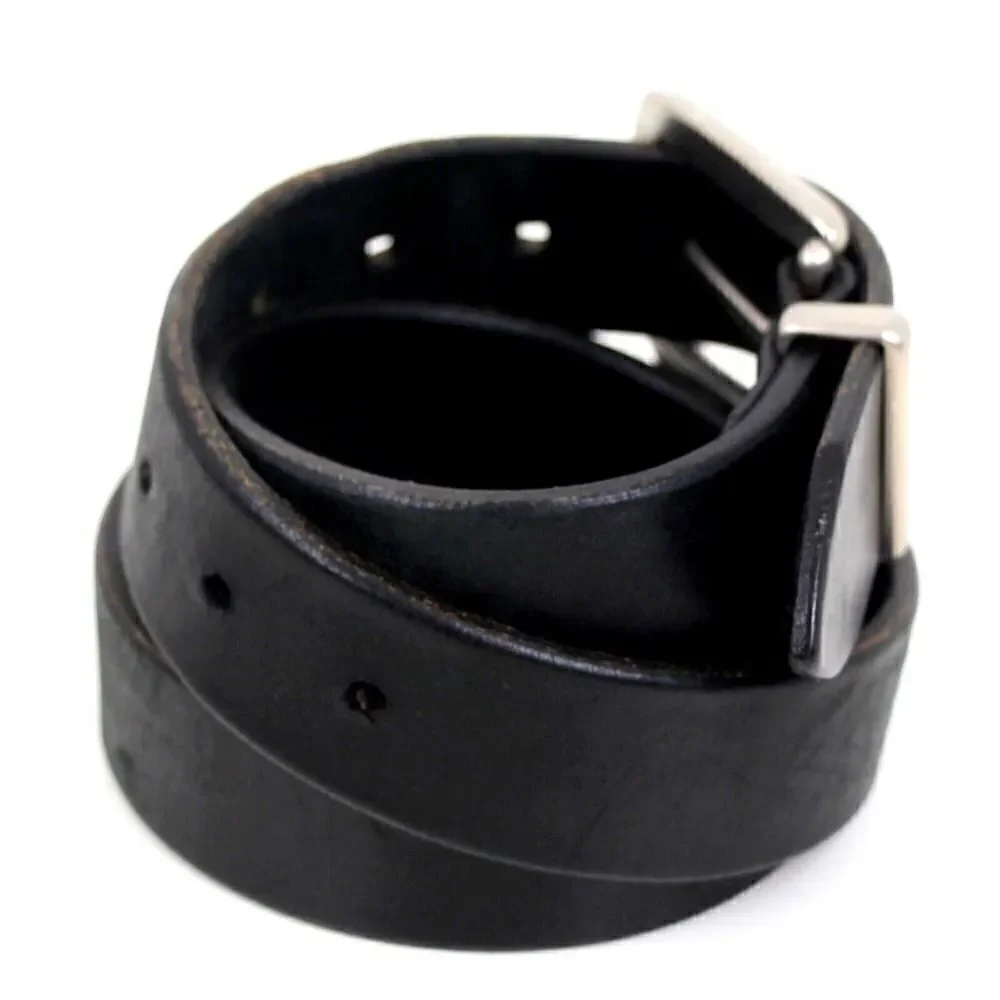 MOD DEPOSE SADDLE BLACK GENUINE LEATHER 1 1/8